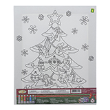 Paint Your Own Christmas Canvas - 2
