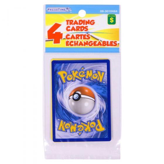 4 Cartes échangeables Pokémon