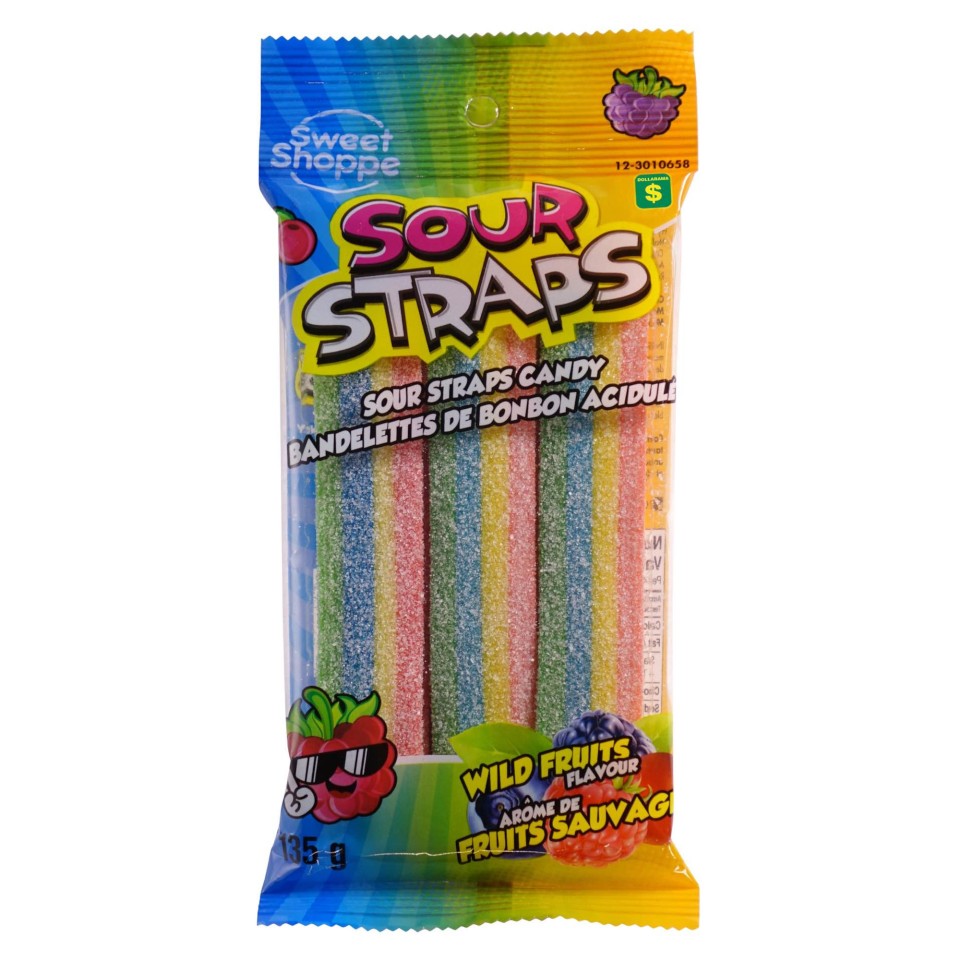 Sour Straps Candy