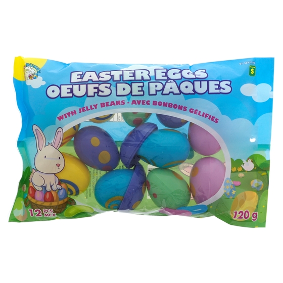 12Pk Easter Egg With Jelly Beans