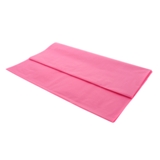 Nappe rectangulaire rose vif en plastique - 1