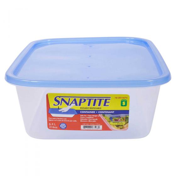 Snaptite Large Rectangular Container