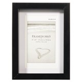 4''x6'' Plastic Photo Frame with Matting (Assorted Colours) - 0
