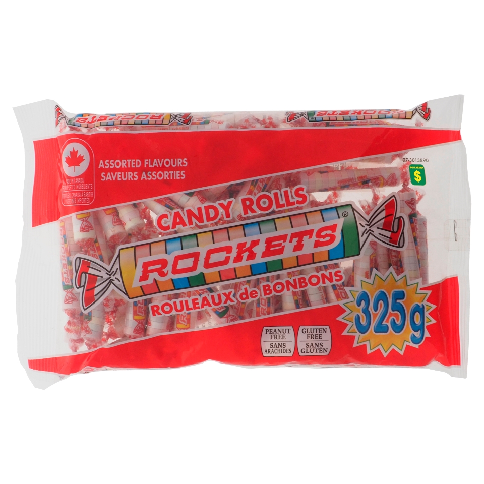 Halloween Rockets Candy Rolls
