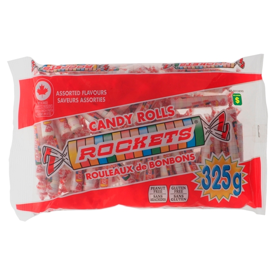 Rouleaux de bonbons Rockets pour l'Halloween