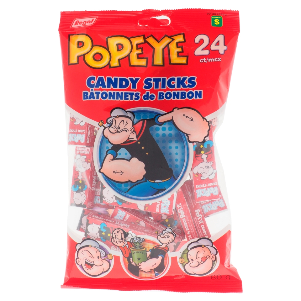 Paq. de 24 bâtonnets de bonbon Popeye