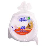 Foam Plates 40PK - 0