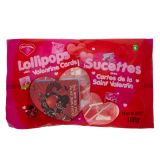 16Pk Lollipops with Valentine Cards - 0