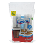 36Pk Plastic Clear Cups - 0