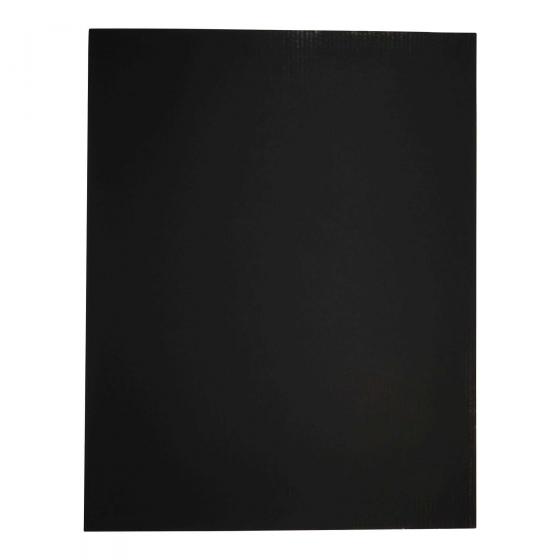 Coated Deluxe Black Bristol Board