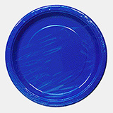 20Pk Paper Plates Royal Blue