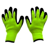 Gants de travail enduits de latex pour haute visibilité (Tailles assorties) - 2