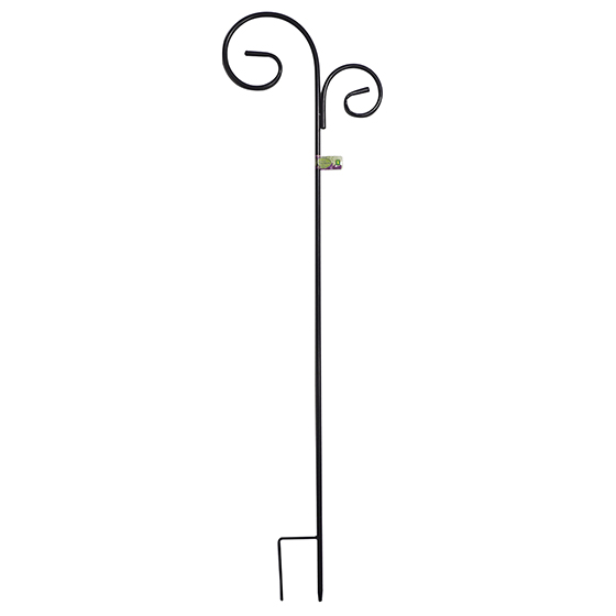 Metal Garden Stake with Double Hooks