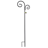 Metal Garden Stake with Double Hooks - 0