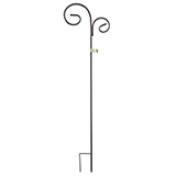 Metal Garden Stake with Double Hooks - 1