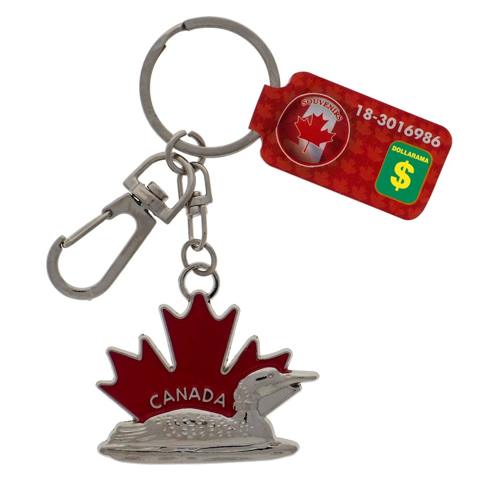 Canada Souvenir Enamel Keychain