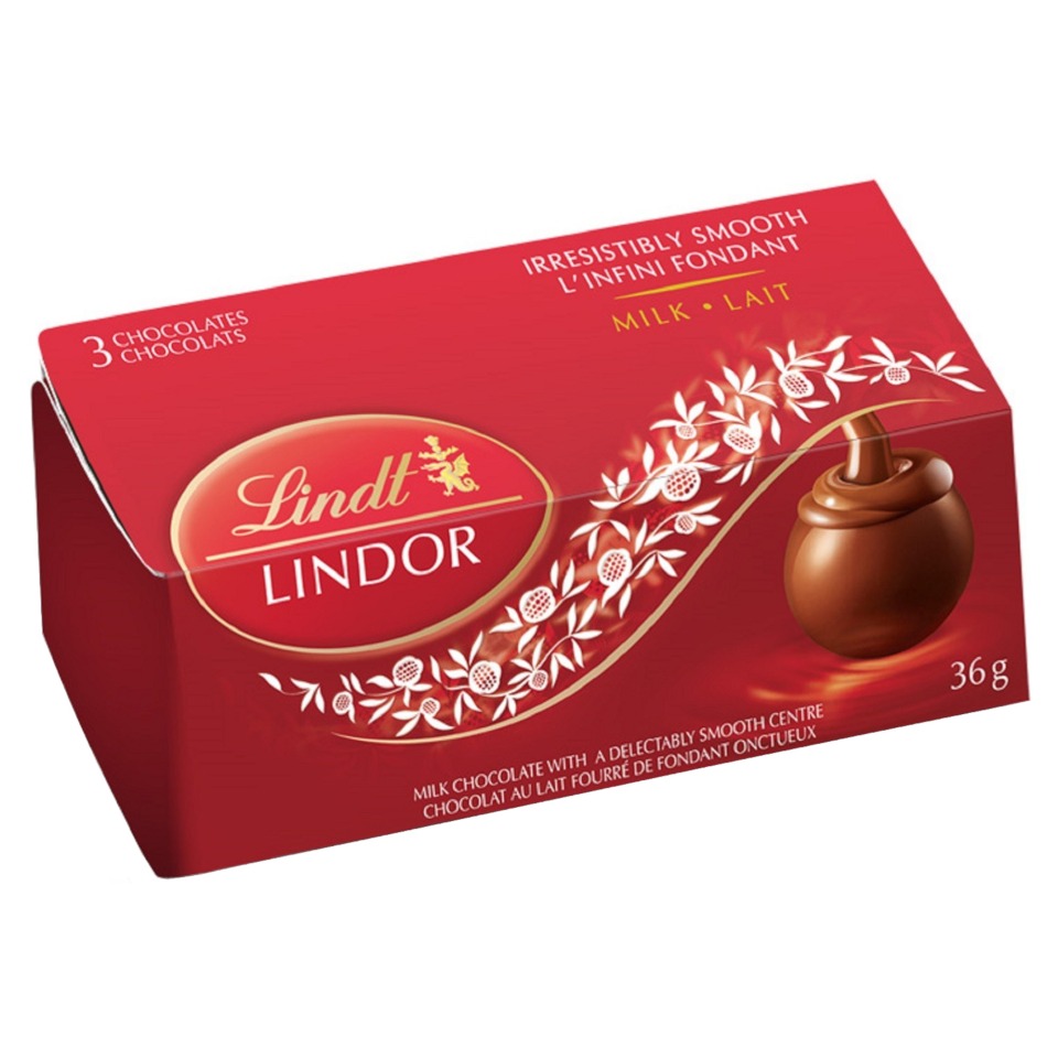 3PK LINDOR Milk Chocolates