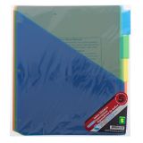 5 Tab Plastic Index divider - 0