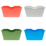 Storage Plastic Basket (Assorted Colours) - 1