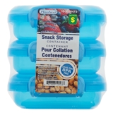 3Pk Snack Storage Container - 0