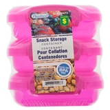 3Pk Snack Storage Container - 2