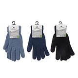 Gants en tricots d'acrylique pour femmes - 1