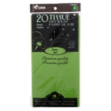 20 Sheets Green Tissue Gift Wrap - 0