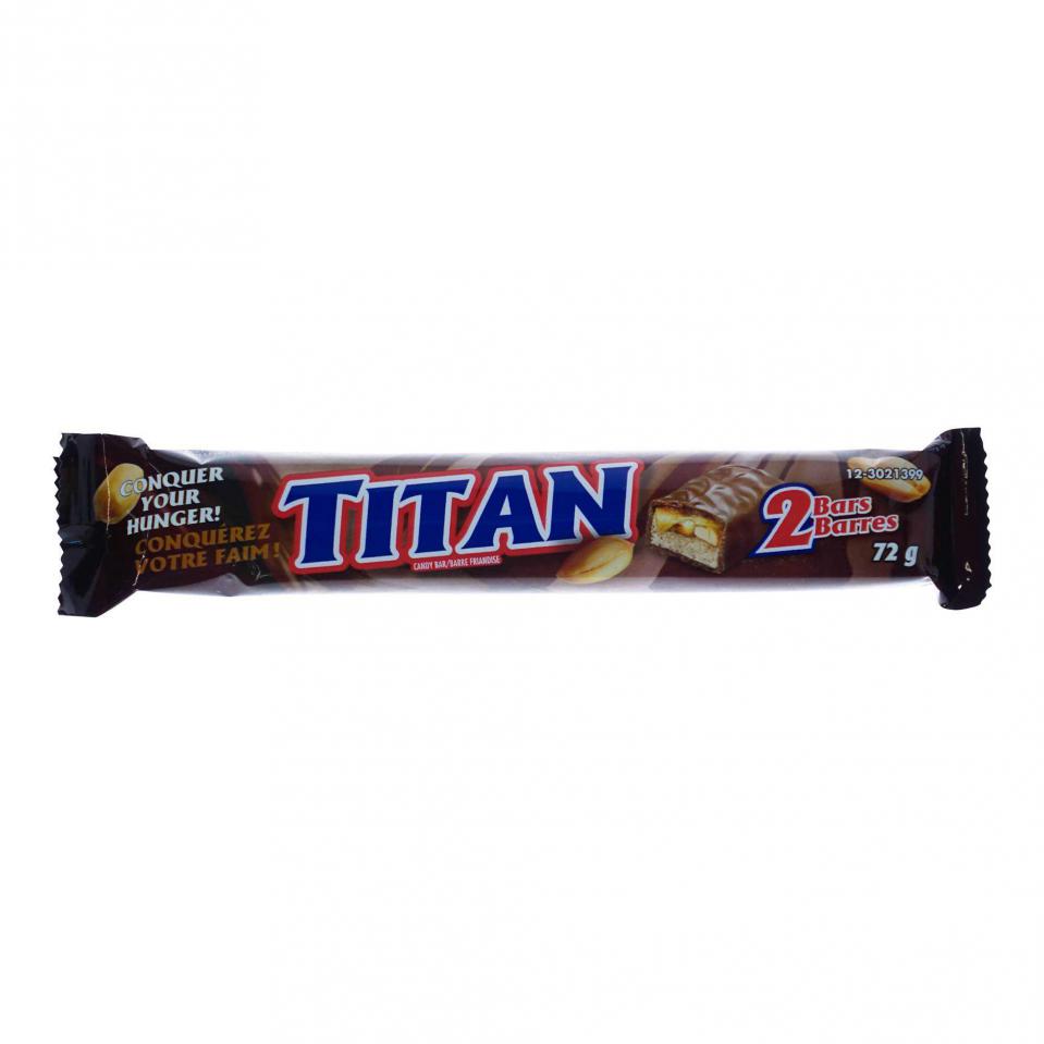 2 Barres de chocolat TITAN