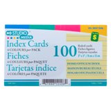 100 Fiches lignées colorées - 0