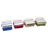 Lavettes de cuisine en coton éponge (Couleurs assorties) - 1