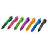 7 Stylos à bille rétractable (Couleurs assorties) - 1