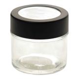 Bocal en verre de 100ml (Couleurs assorties) - 0