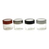 Bocal en verre de 100ml (Couleurs assorties) - 1