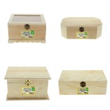 Natural Wood Box (Assorted Models) - 1