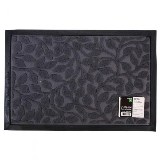 Embossed Floor Mat with Rubber Backing (Assorted Styles and Colours)
