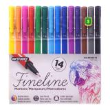 14 Marqueurs (Couleurs assorties) - 0