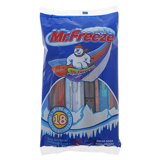 Mr Freeze Ice Pops