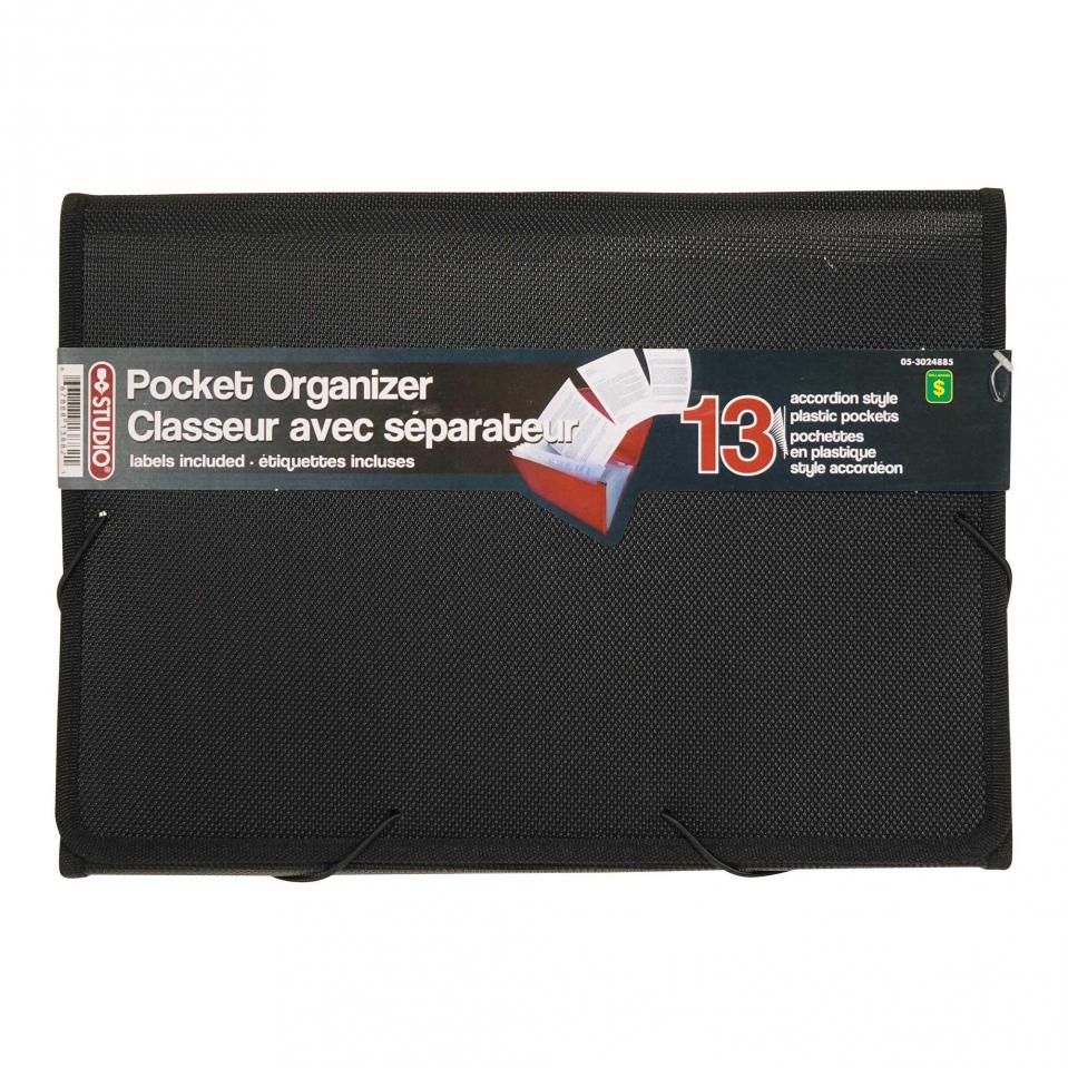 Pocket Organizer (Assorted Colours)