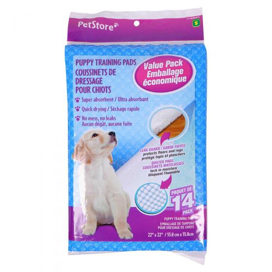 14 Coussinets de dressage pour chiots