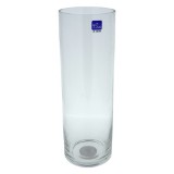 Vase en verre cylindrique de 11.5" - 0