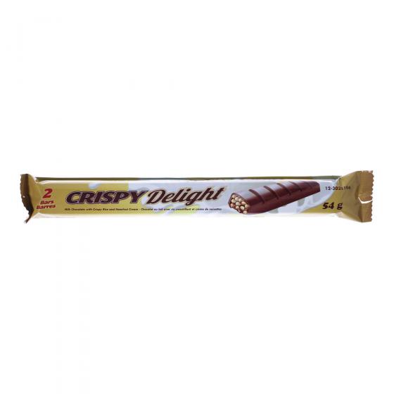 2Pk CRISPY Delight Crisped Rice Milk Chocolate Bars