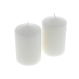 Unscented Candles 2PK - 1