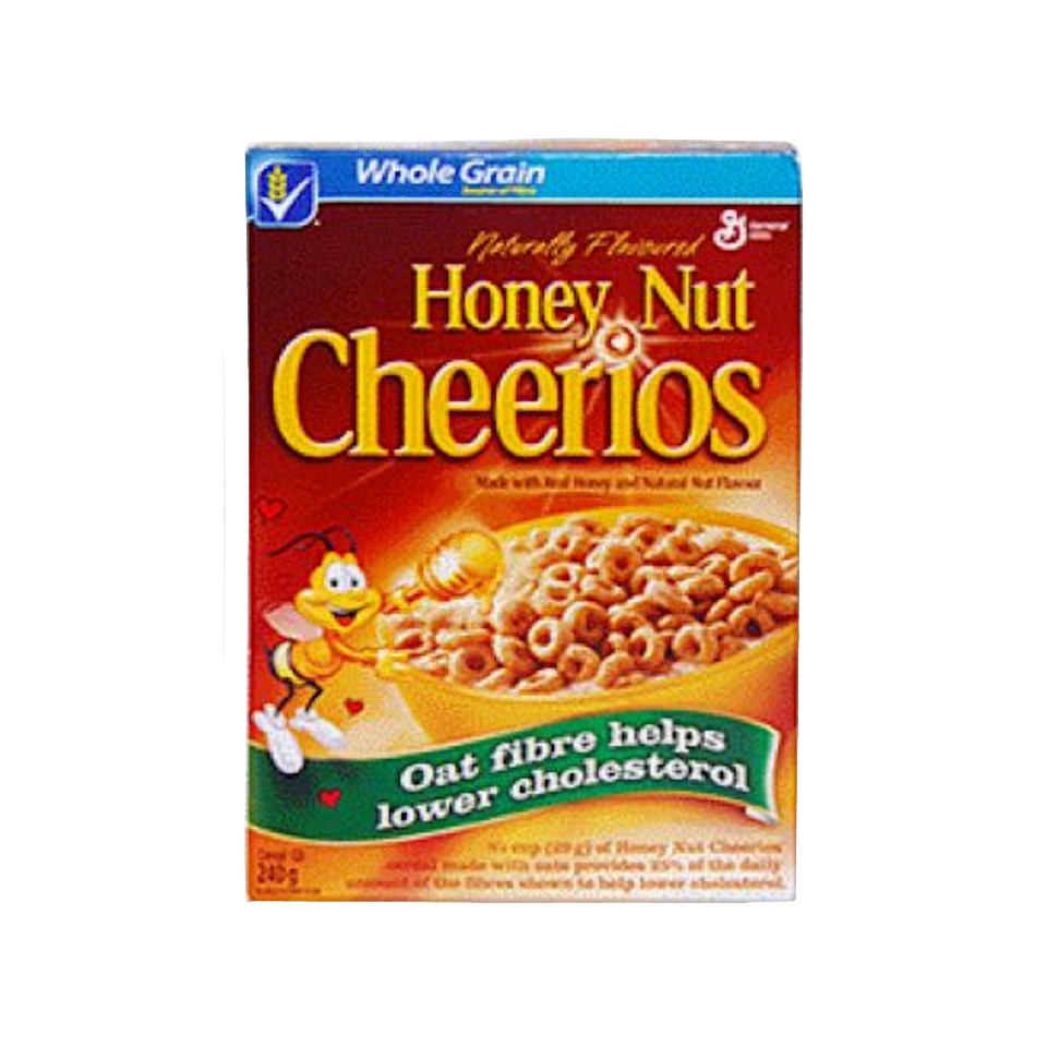 Honey nut Cheerios cereal
