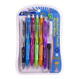 Colour Mechanical Pencil Set with Accessories 6PK (Assorted Colours) - 0