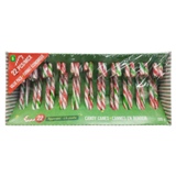 Paq. de 22 cannes en bonbons de Noël - 0