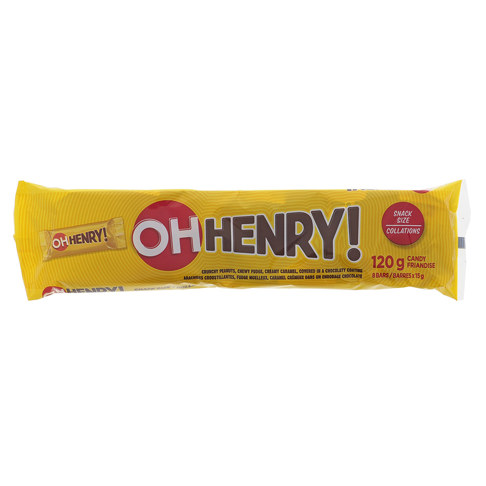8Pk Oh Henry! Mini Chocolate Bars