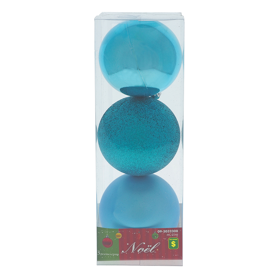 3pk Tree Balls fashion colors
