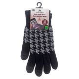 Gants tactiles en jacquard pour femmes - 0