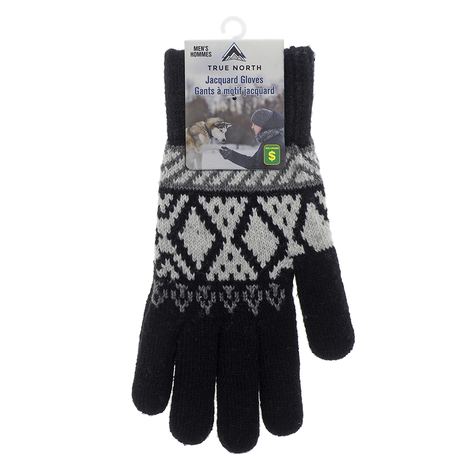 Gants en tissu brossé pour hommes