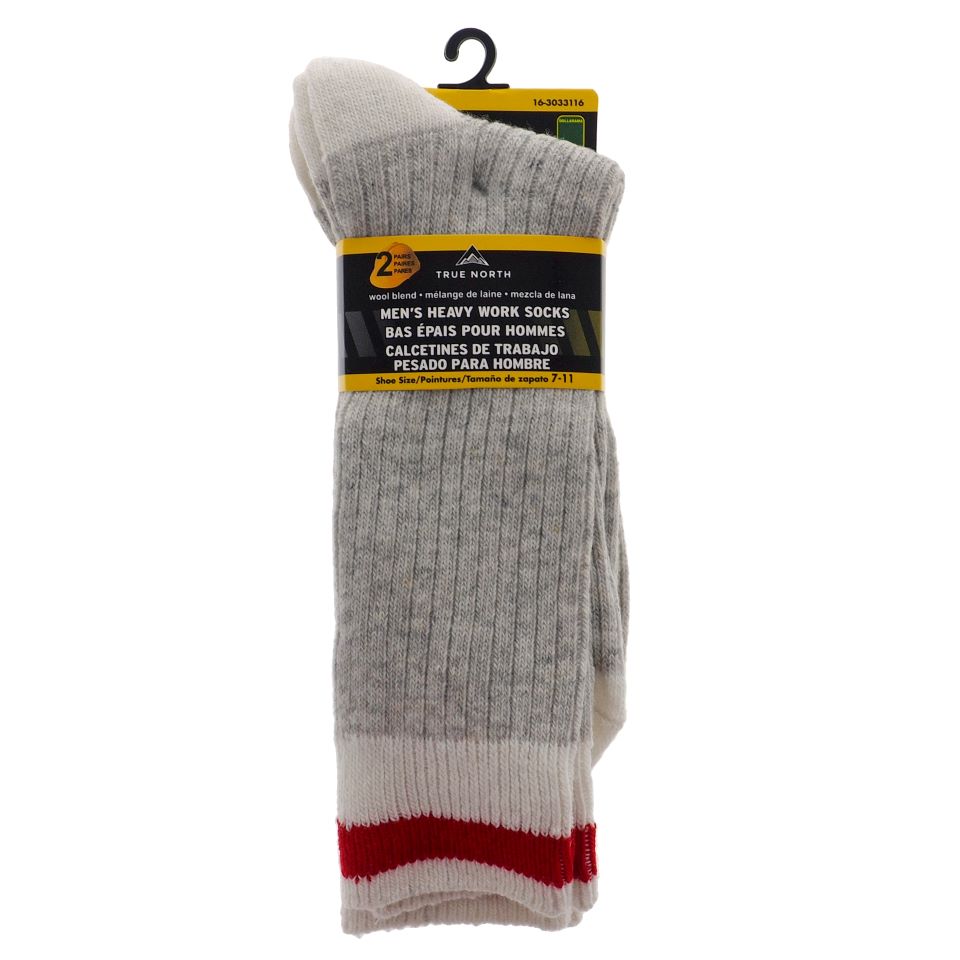 2pk Men's Heavy Work Socks